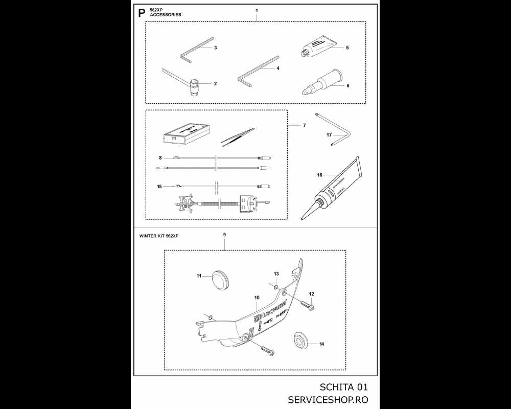 562xp parts diagram