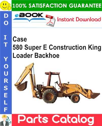 580c case backhoe parts diagram