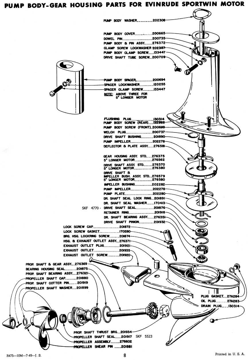 70 hp evinrude parts diagram