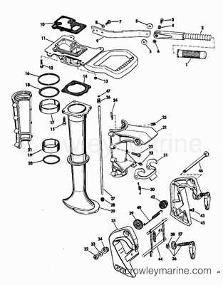 70 hp evinrude parts diagram