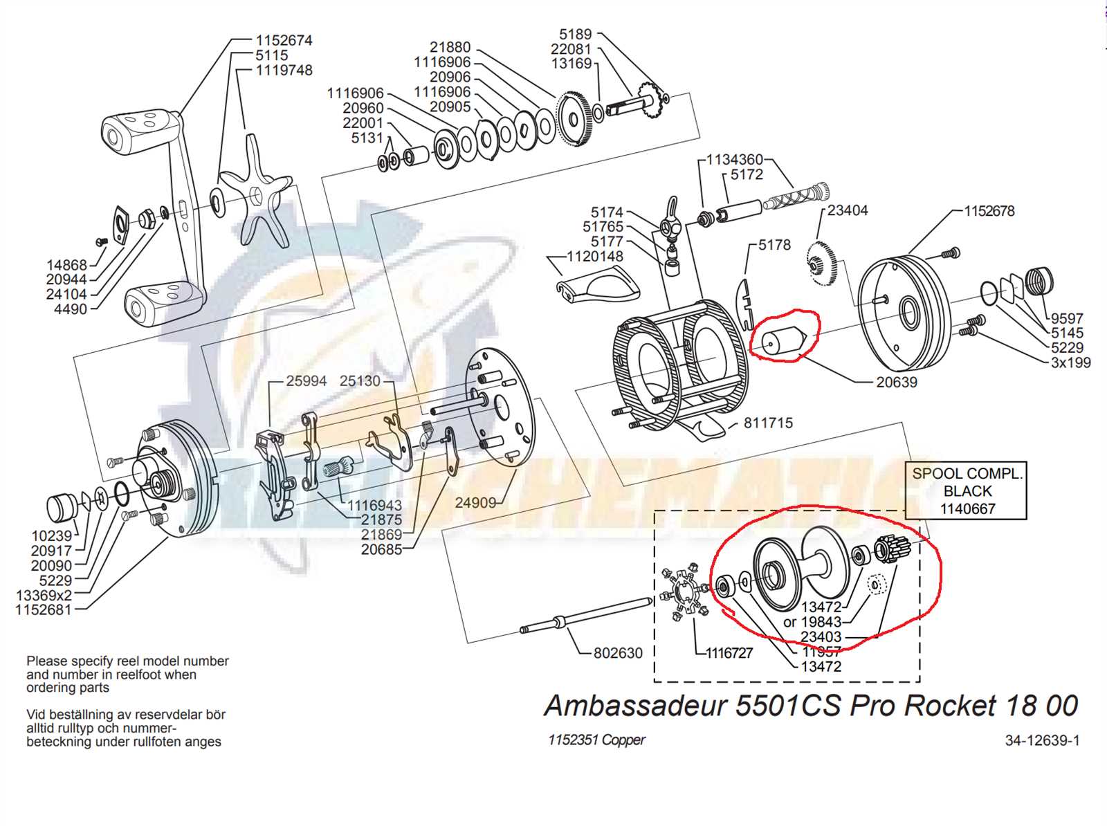 abu garcia ambassadeur 6500 c3 parts diagram