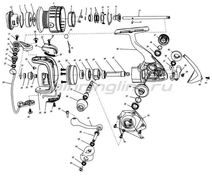 abu garcia orra s30 parts diagram