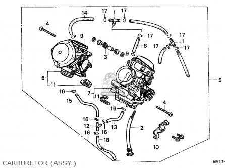 africa twin parts diagram