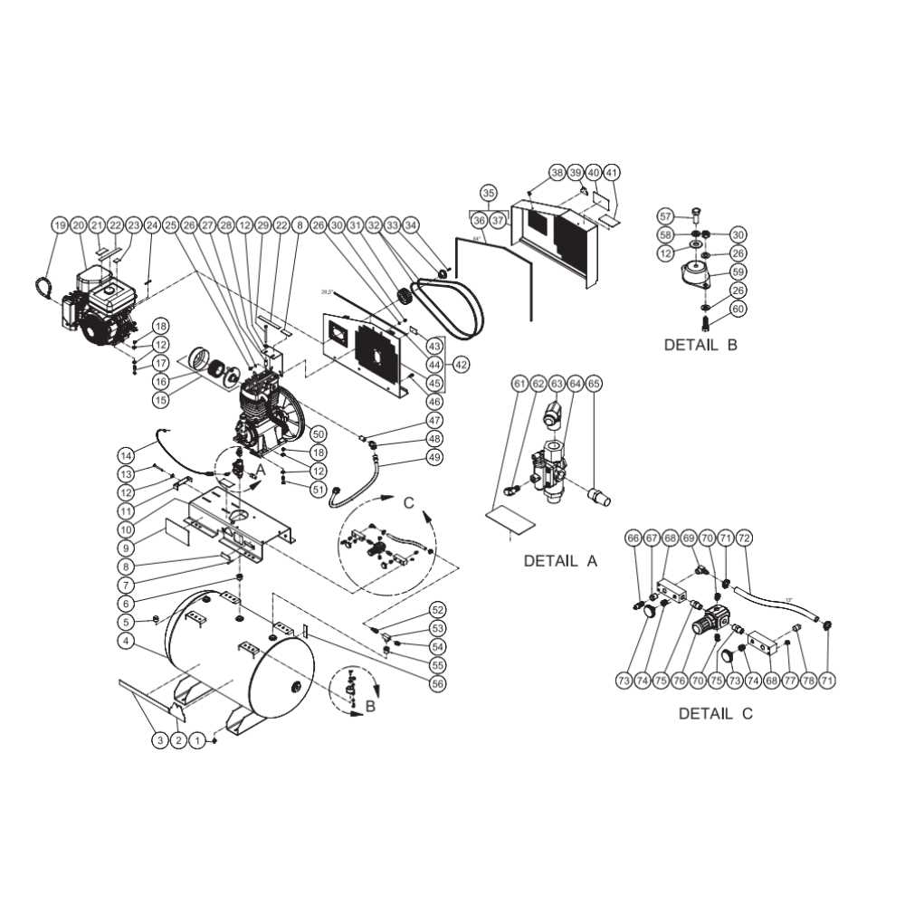 air compressor pressure switch parts diagram