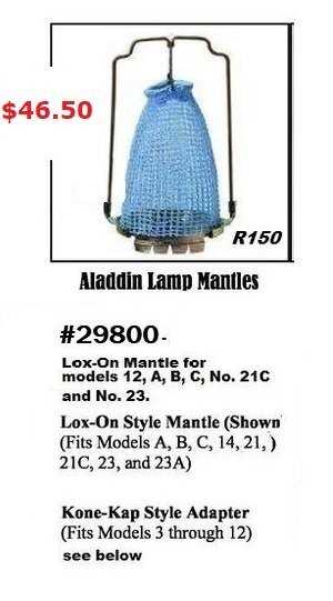 aladdin lamp parts diagram