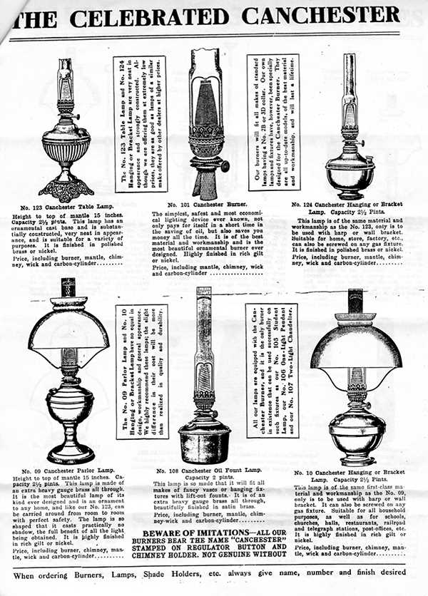 aladdin lamp parts diagram