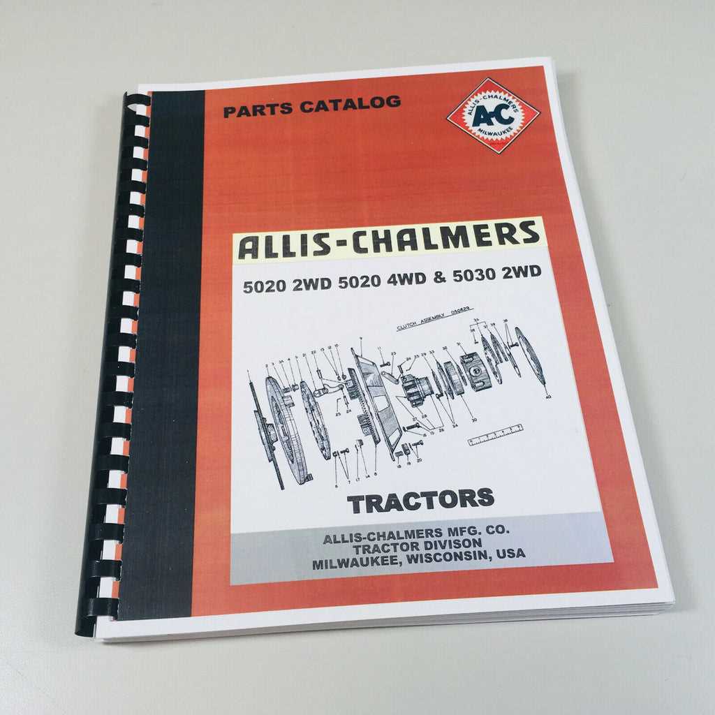 allis chalmers 5020 parts diagram