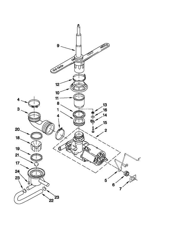 amana dishwasher parts diagram