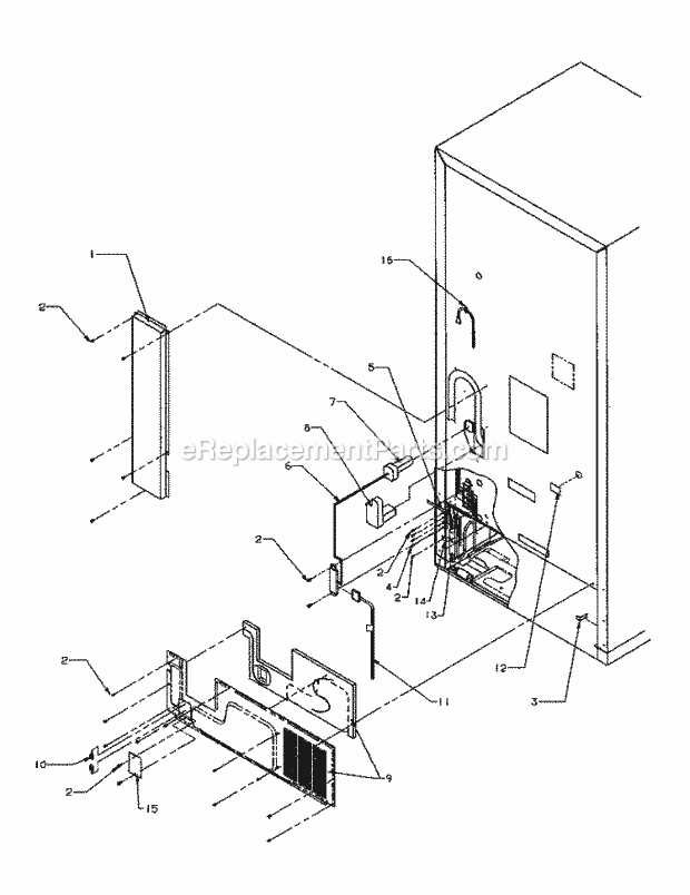 amana ice maker parts diagram