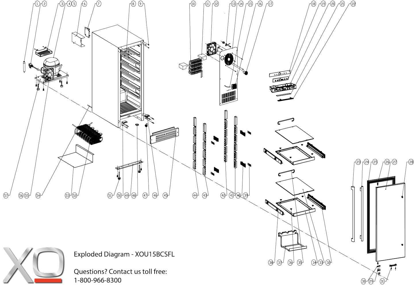 appliance parts diagrams