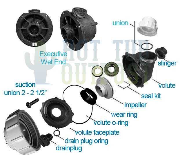 aquarest spa parts diagram