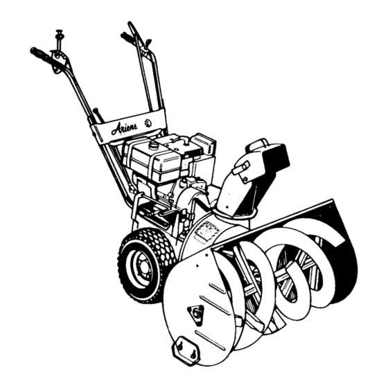 ariens compact 24 parts diagram