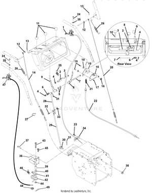ariens snowblower parts diagram
