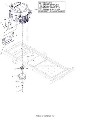 ariens zero turn mower parts diagram