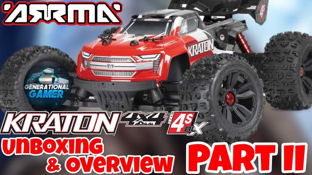 arrma kraton 4s v2 parts diagram