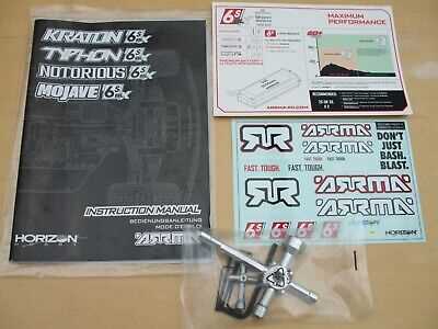 arrma kraton 6s v5 parts diagram