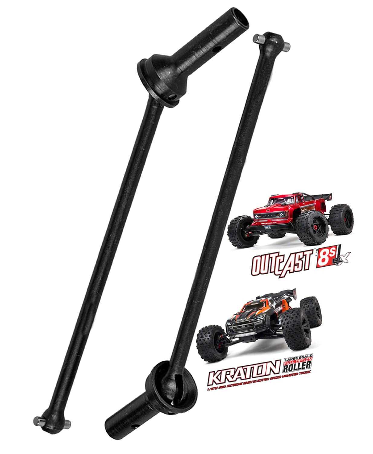arrma outcast 8s parts diagram
