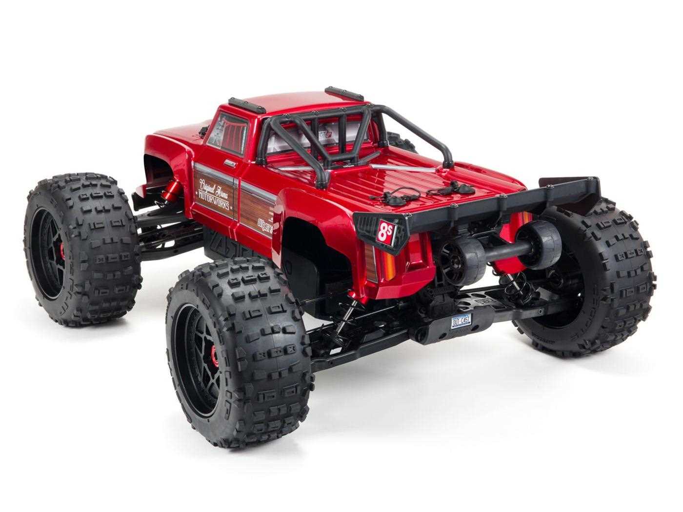 arrma outcast 8s parts diagram