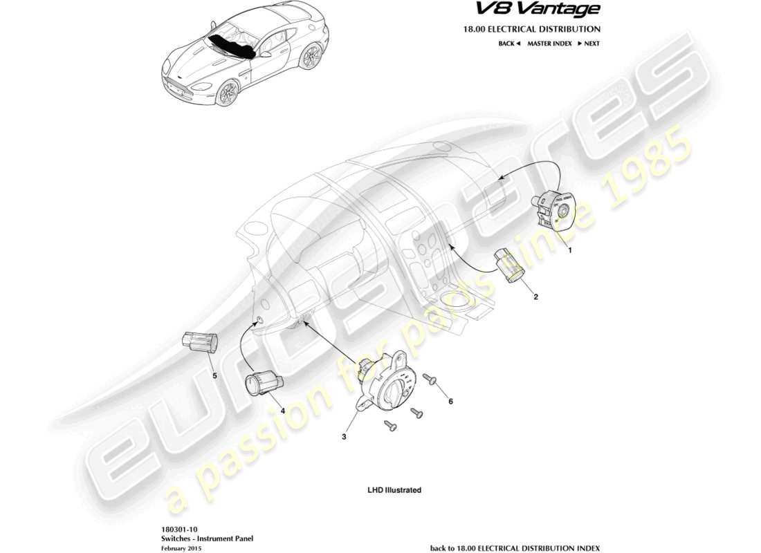 aston martin parts diagram