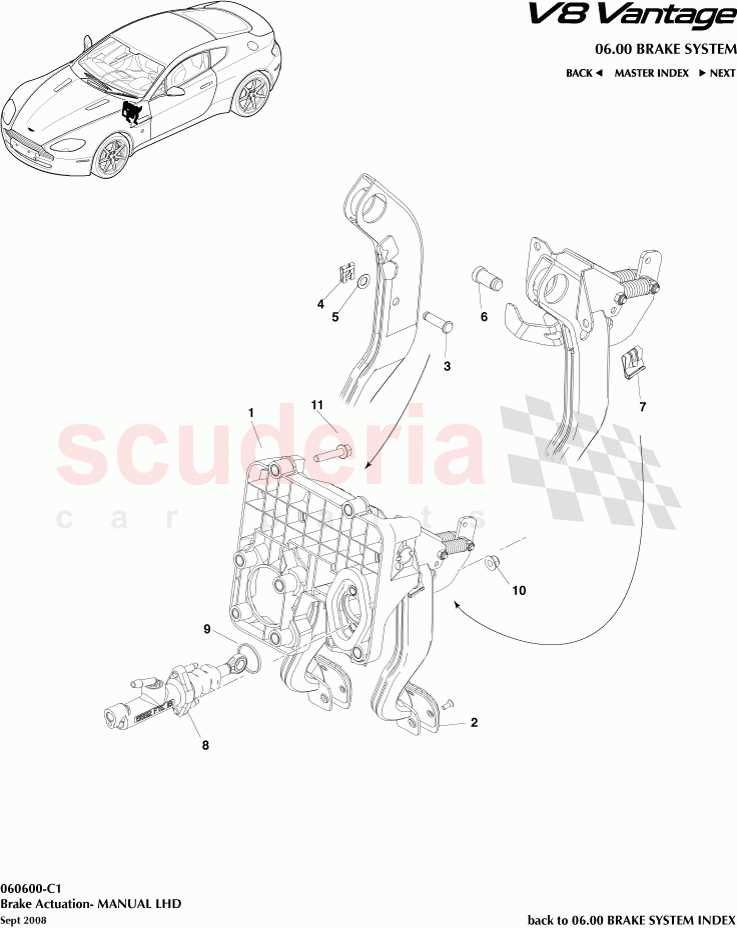 aston martin parts diagram