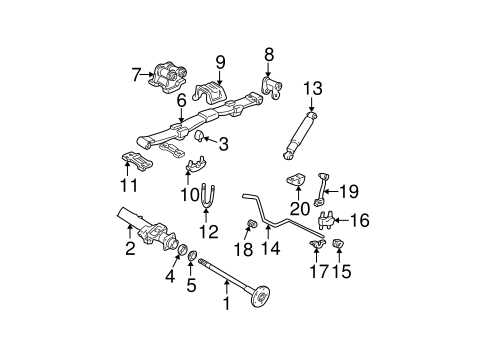 astro van parts diagram