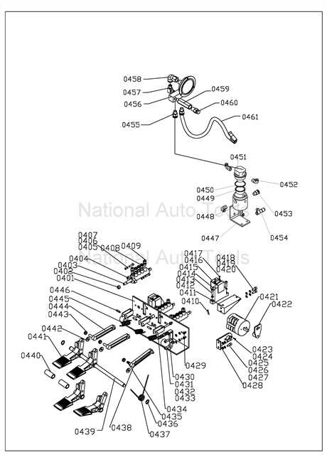 atlas tire changer parts diagram