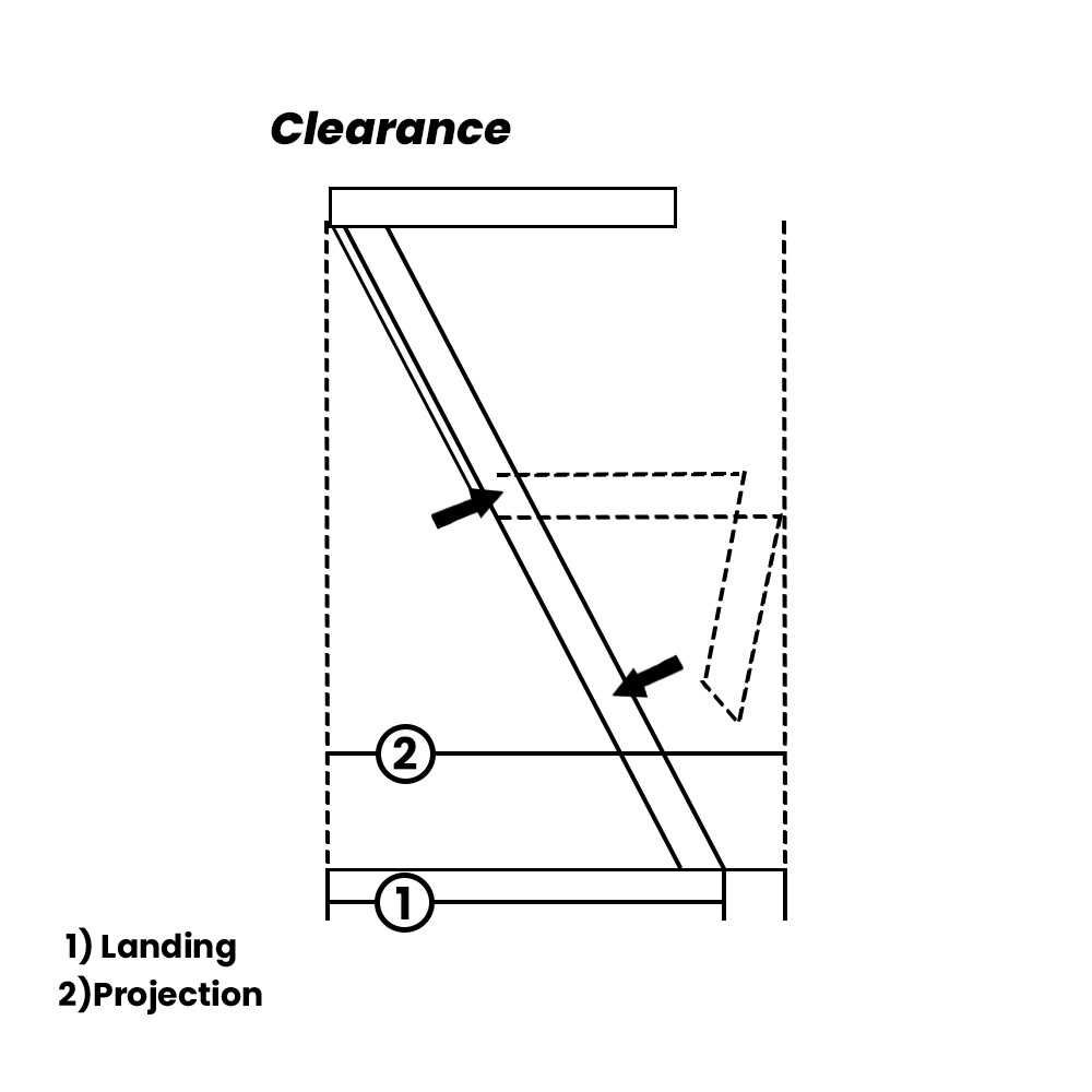 attic ladder parts diagram