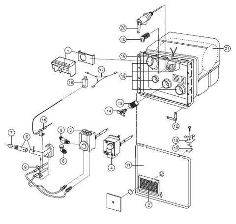 atwood rv furnace parts diagram