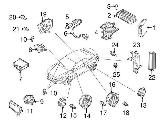 audi a5 parts diagram