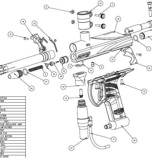 autococker parts diagram