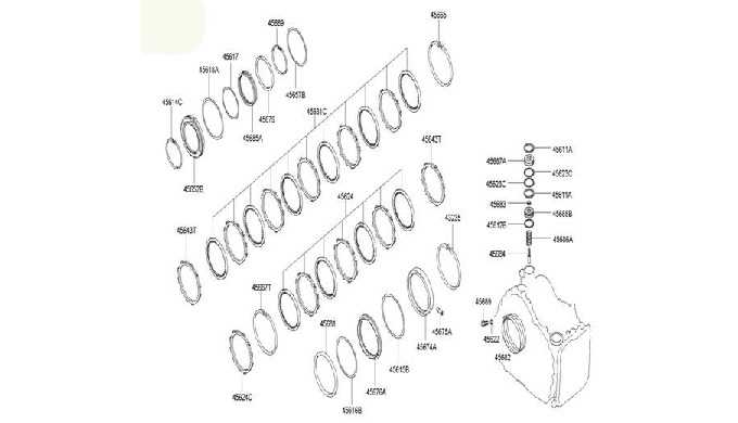 automatic transmission parts diagram