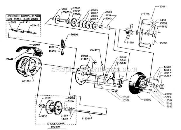 baitcaster abu garcia black max parts diagram