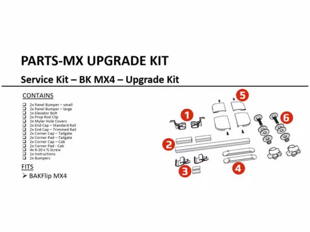 bakflip mx4 parts diagram