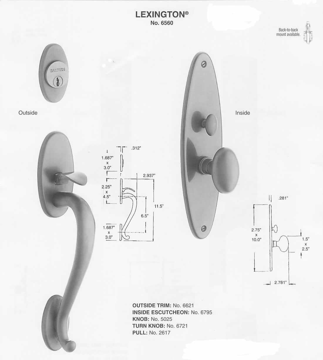 baldwin lock parts diagram