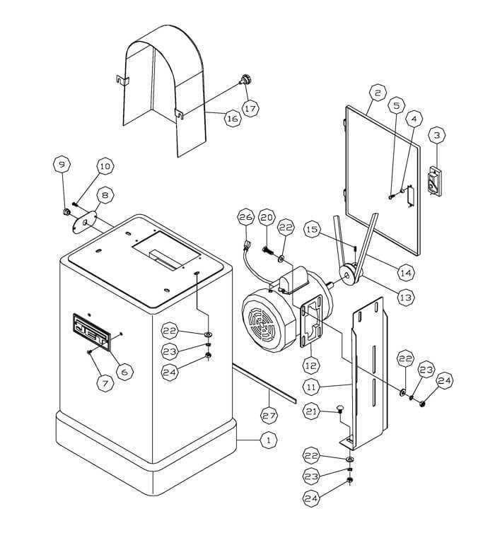 bandsaw parts diagram