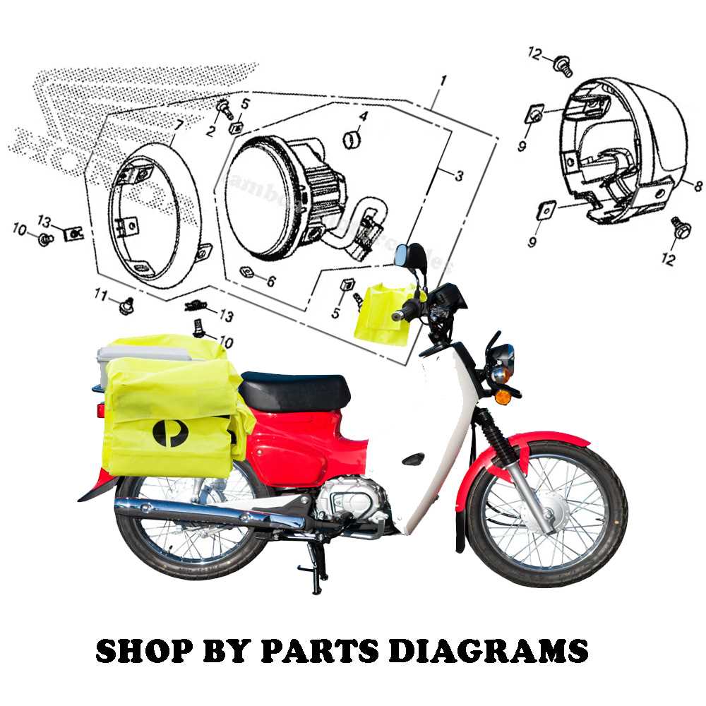 beach cruiser parts diagram