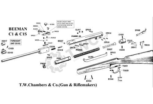 beeman s1 parts diagram