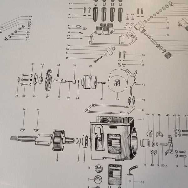 bendix magneto parts diagram