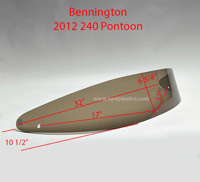 bennington pontoon parts diagram