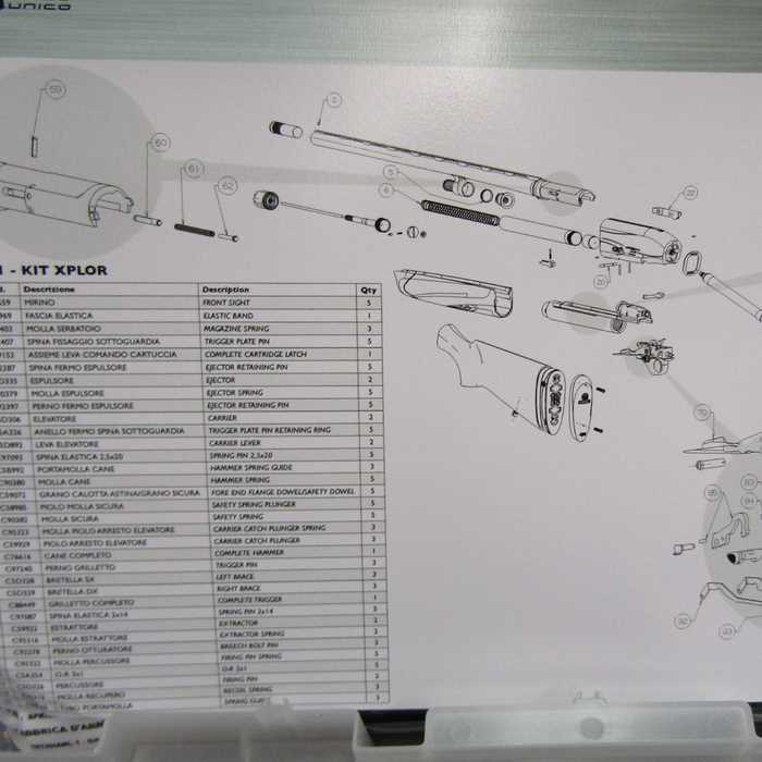 beretta 92 parts diagram