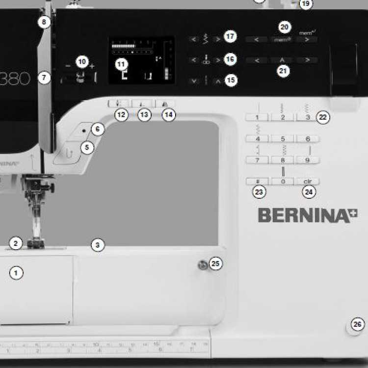 bernina parts diagram