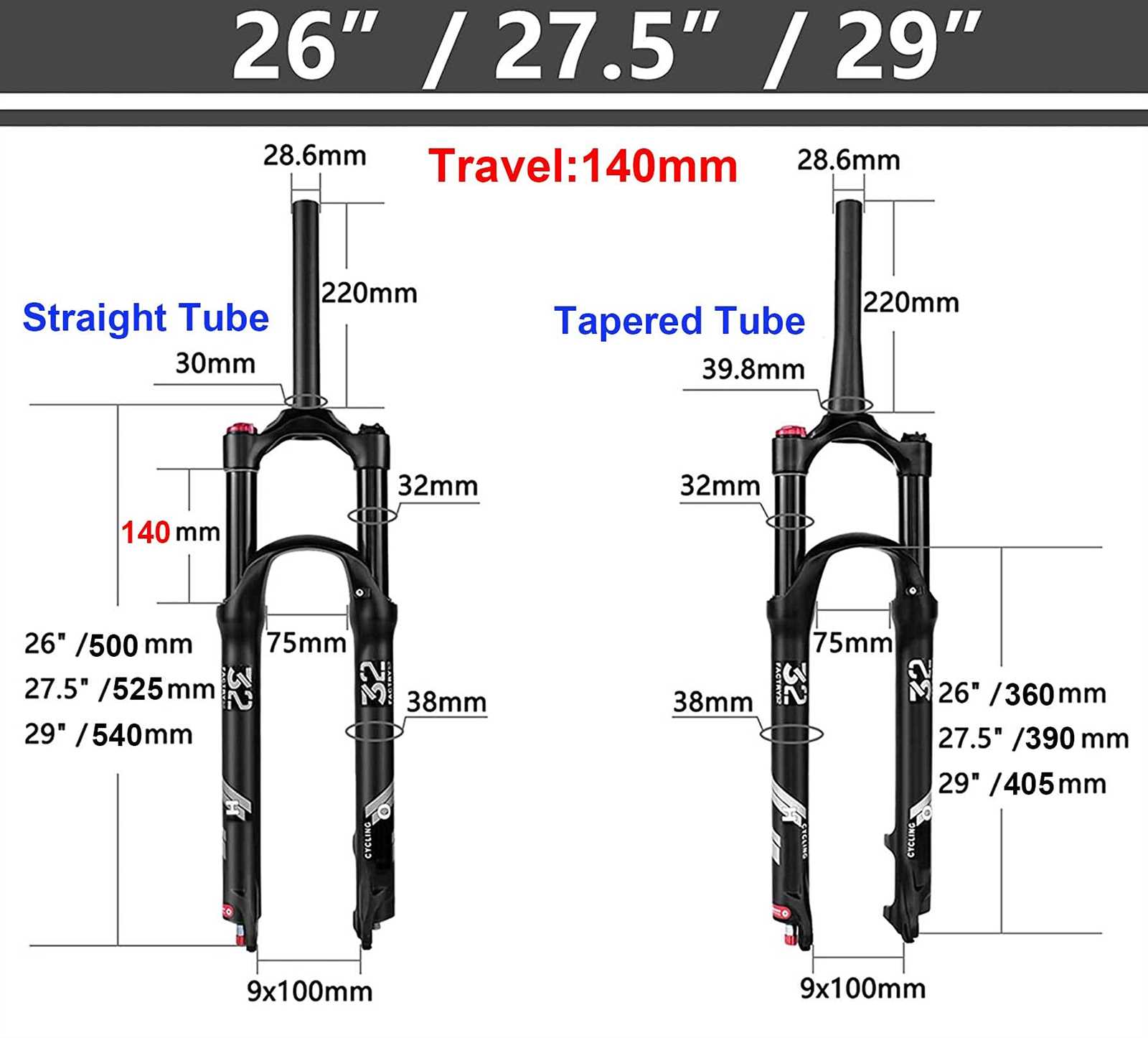 bike fork parts diagram