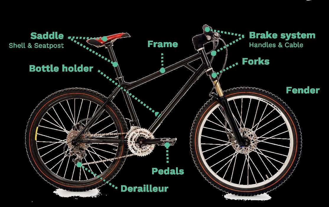 bike parts diagram