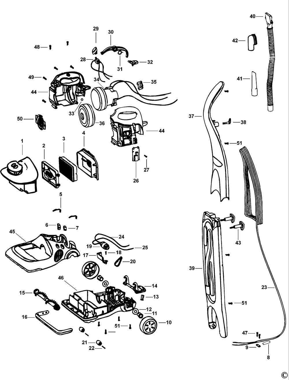 bissell proheat parts diagram