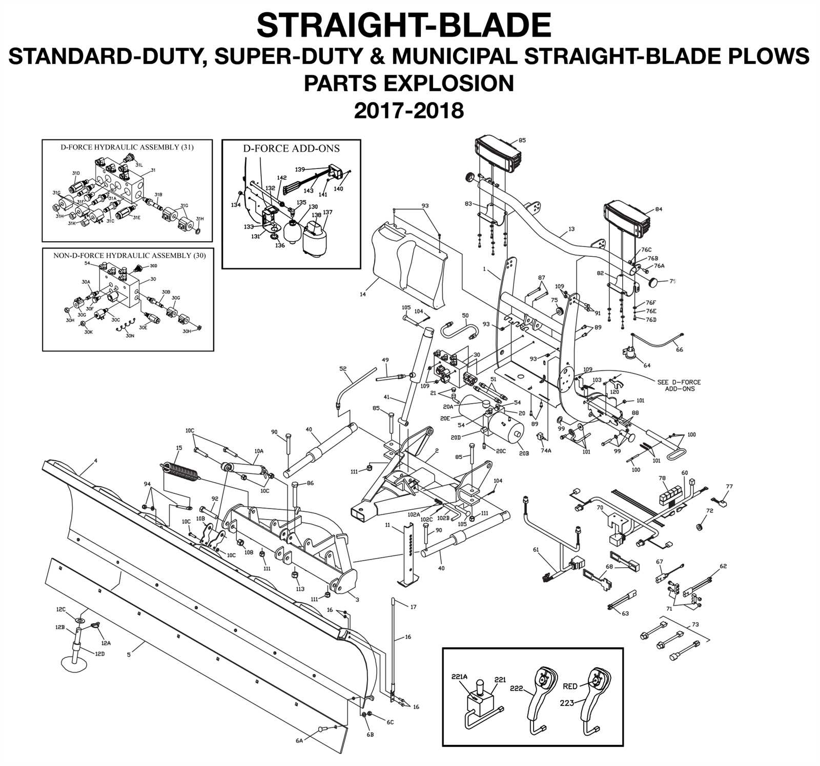 blizzard snow plow parts diagram
