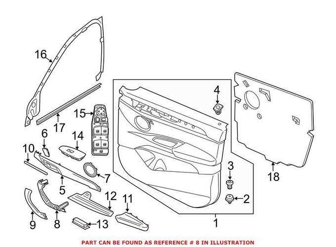 bmw e46 interior parts diagram
