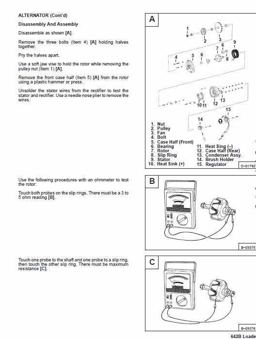 bobcat 642b parts diagram