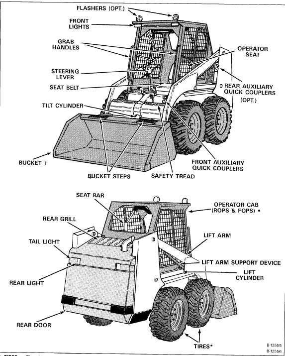 bobcat 753 parts diagram