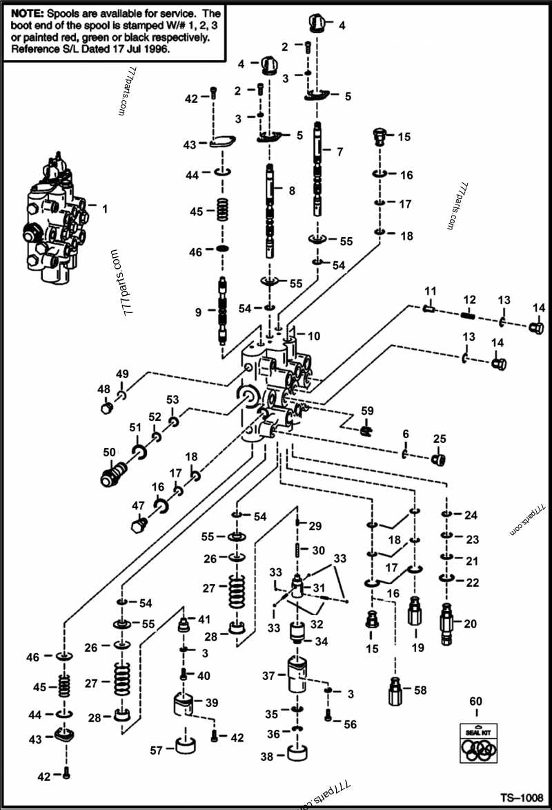 bobcat 853 parts diagram