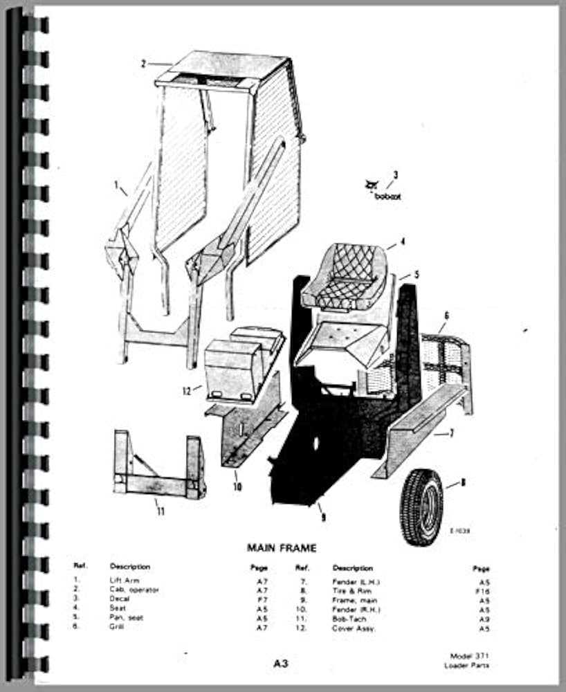 bobcat s300 parts diagram